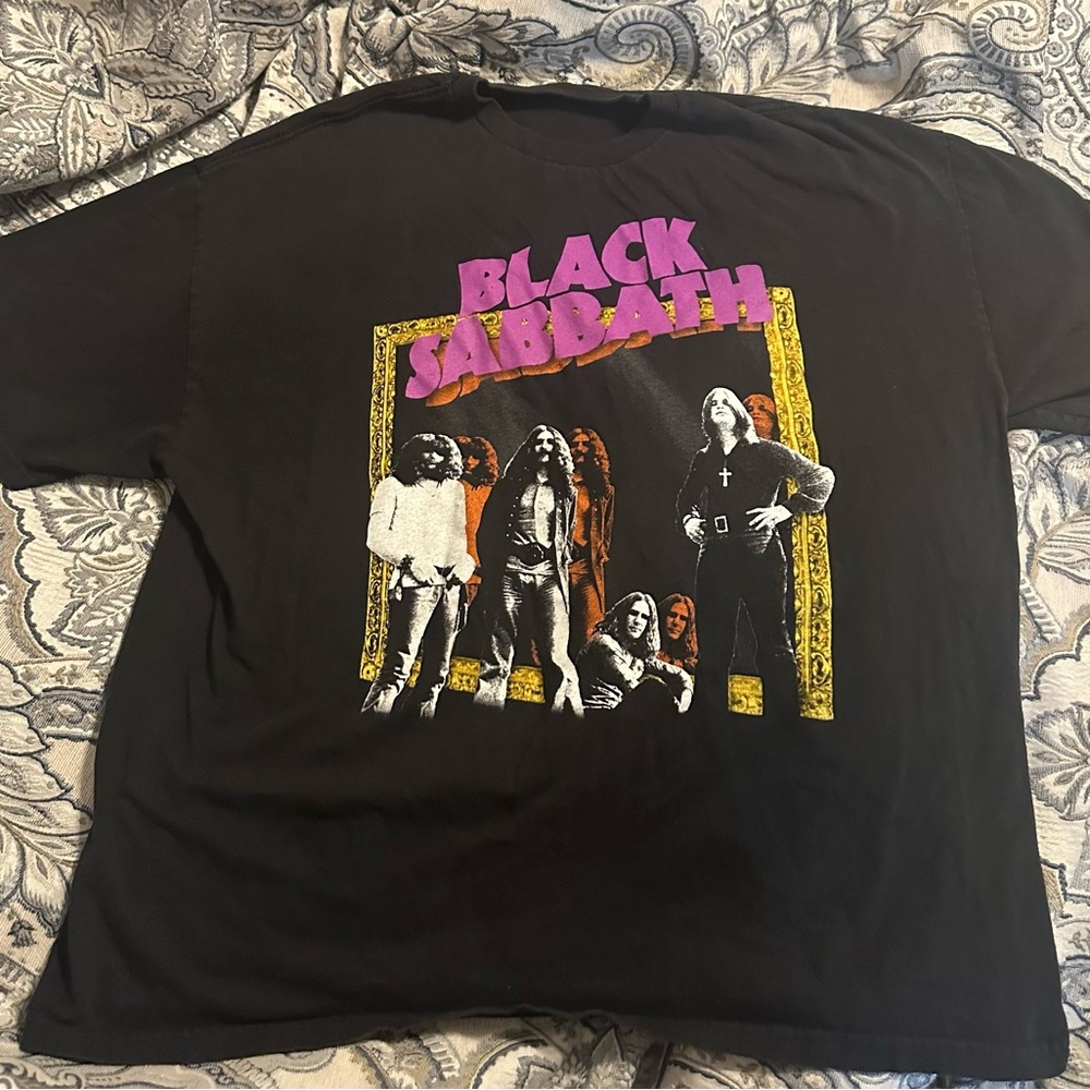 Black Sabbath Ozzy Osbourne Vintage Graphic T-Shirt - Black 97 Tour